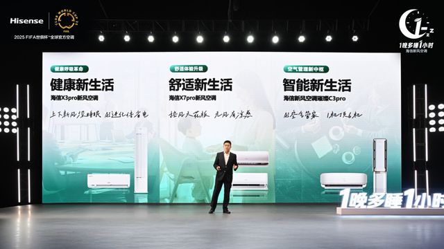 调以新风科技守护深度睡眠1晚多睡1小时：海信空(图3)