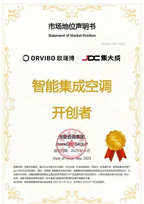 以科技让舒适、健康与节能兼得智能集成空调开创者欧瑞博：(图2)