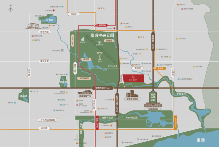 项目售楼部电话号码中央公园琥珀星樾湾(图4)